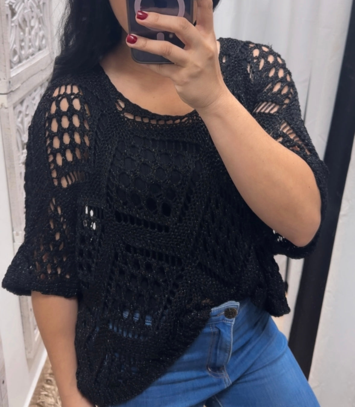 Mesh and lurex