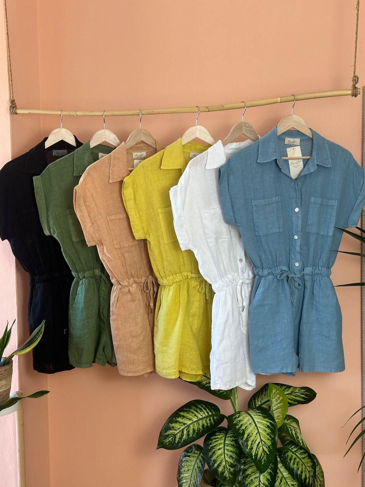 Linen romper