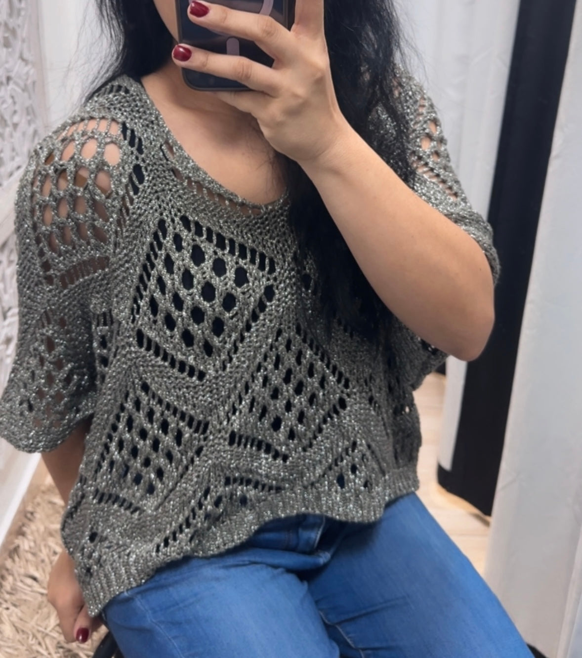 Mesh and lurex