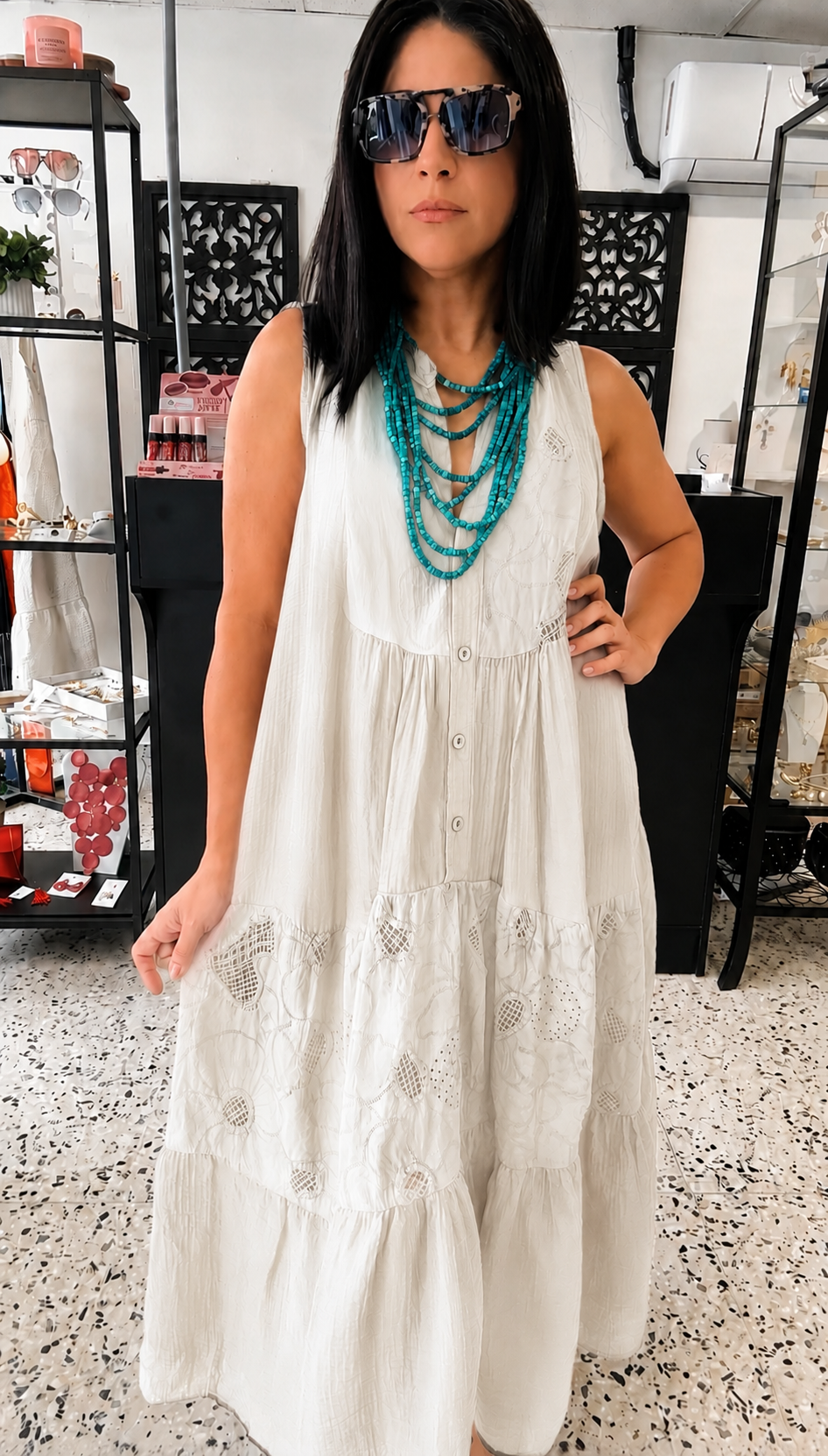 Hibiscus chic dress