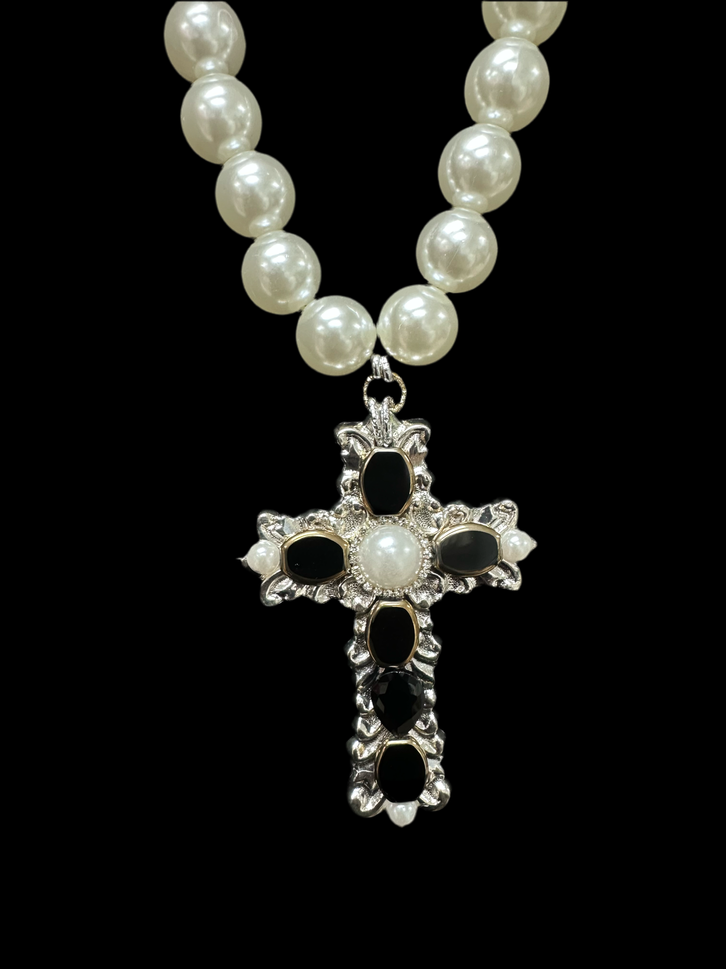 Pearl and cross