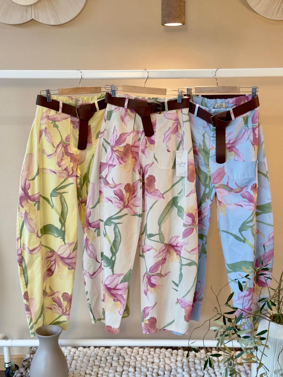 Stamped Barrel Pant