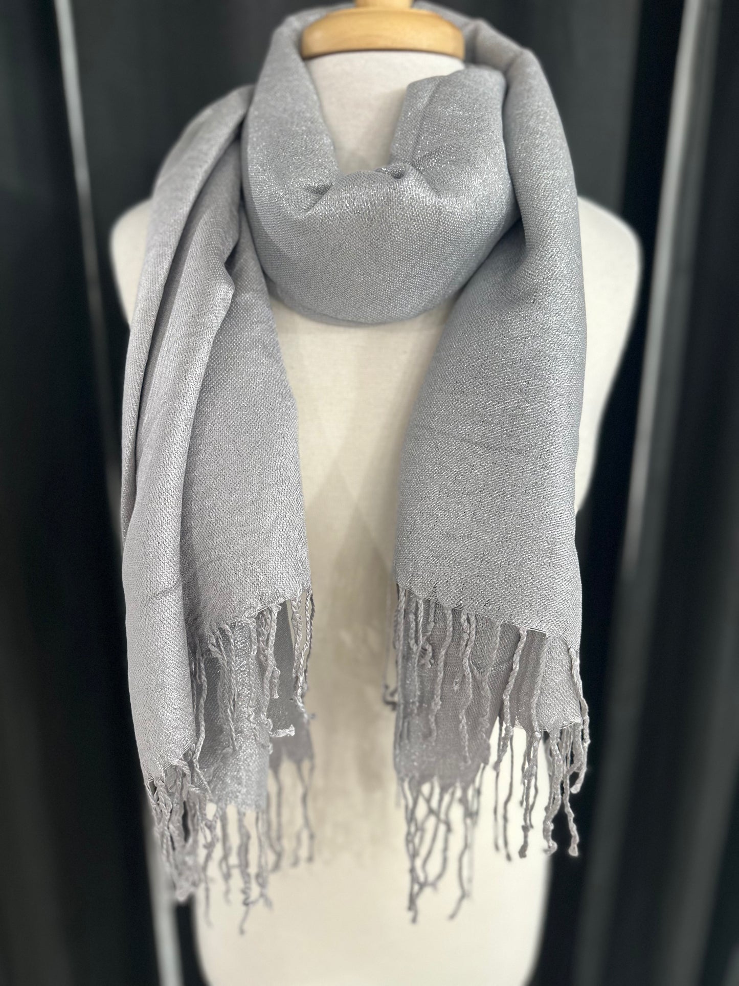Solid pashminas