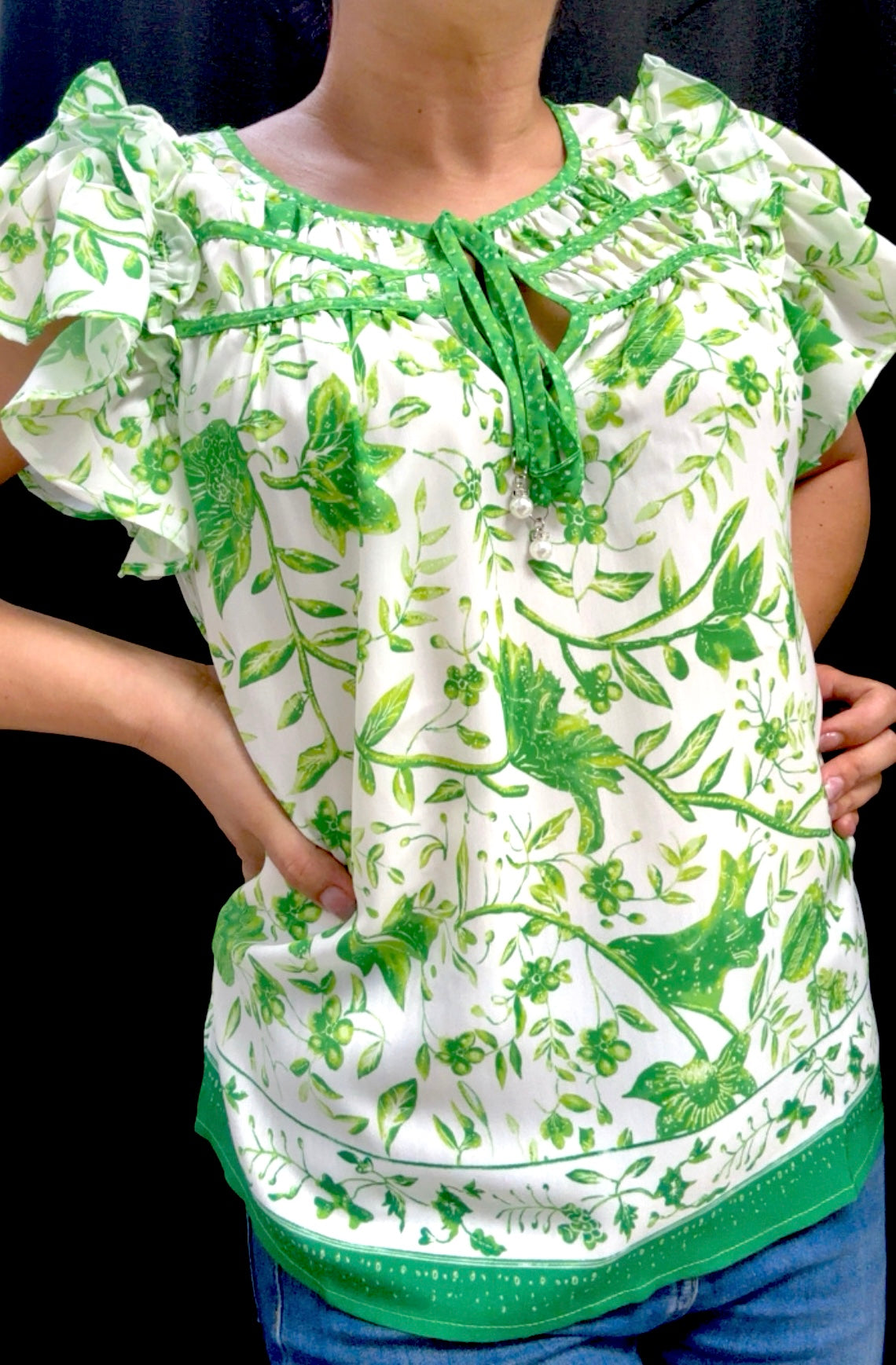 Green leaves