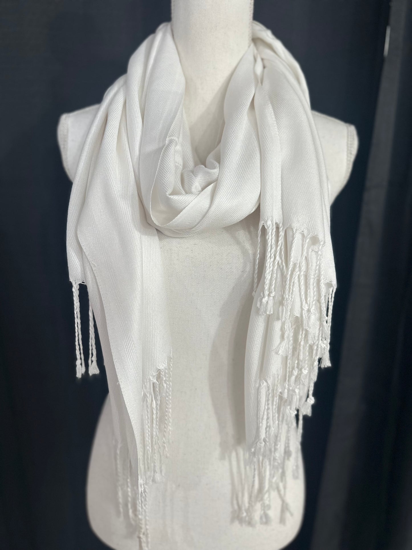 Solid pashminas
