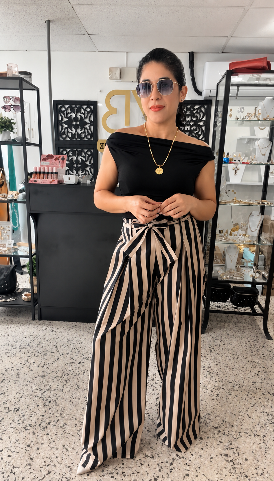 Striped pants
