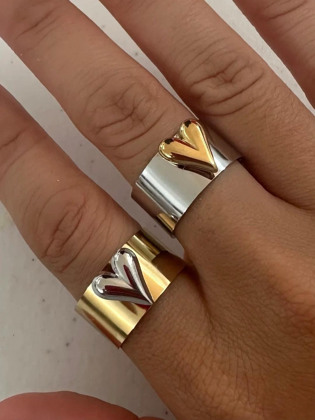 2t heart ring