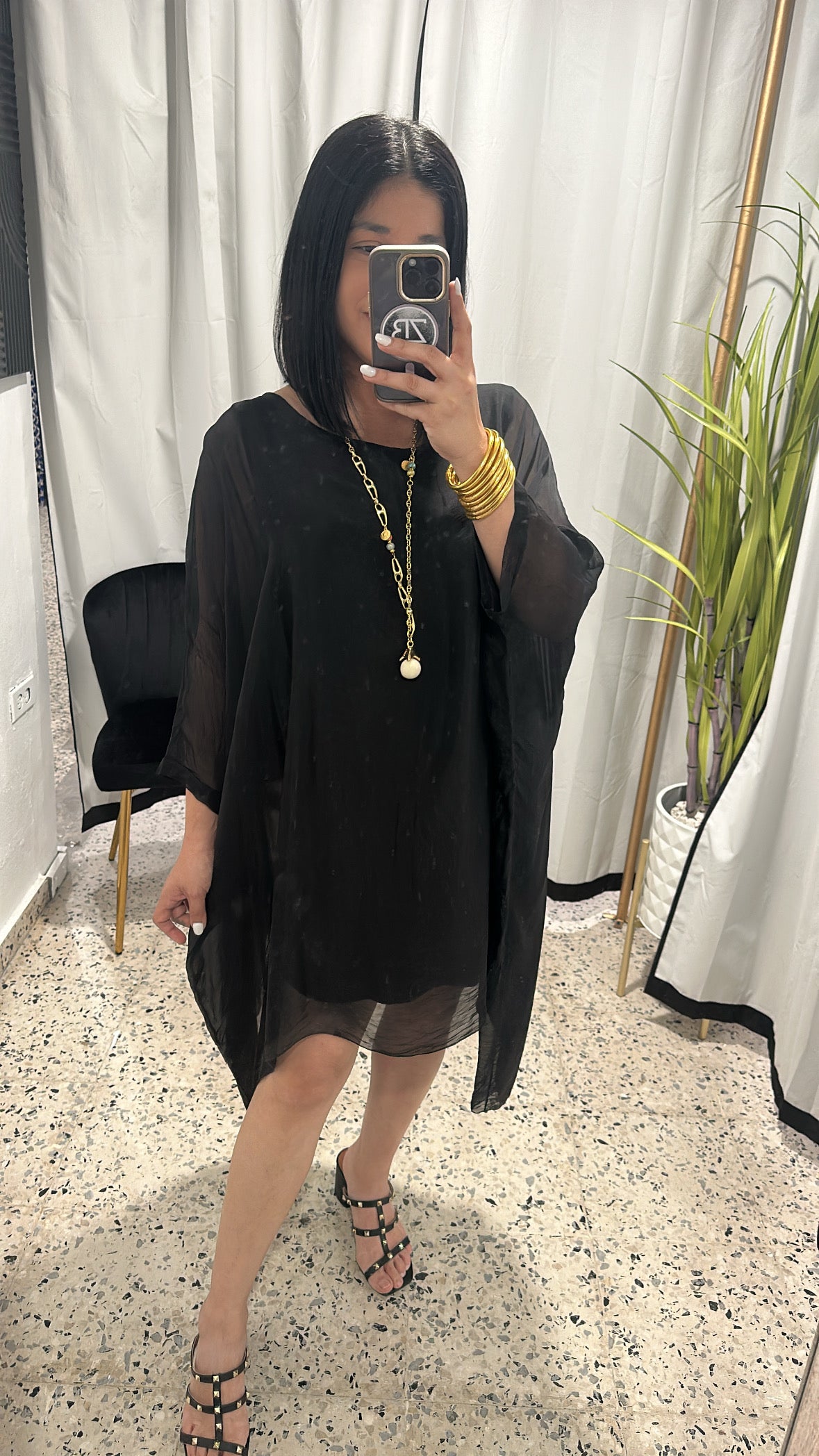Silk dress