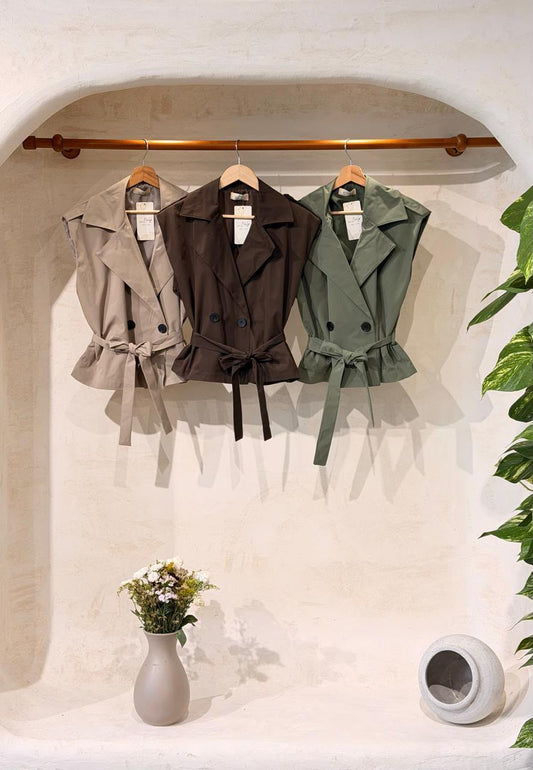 Belted Vest