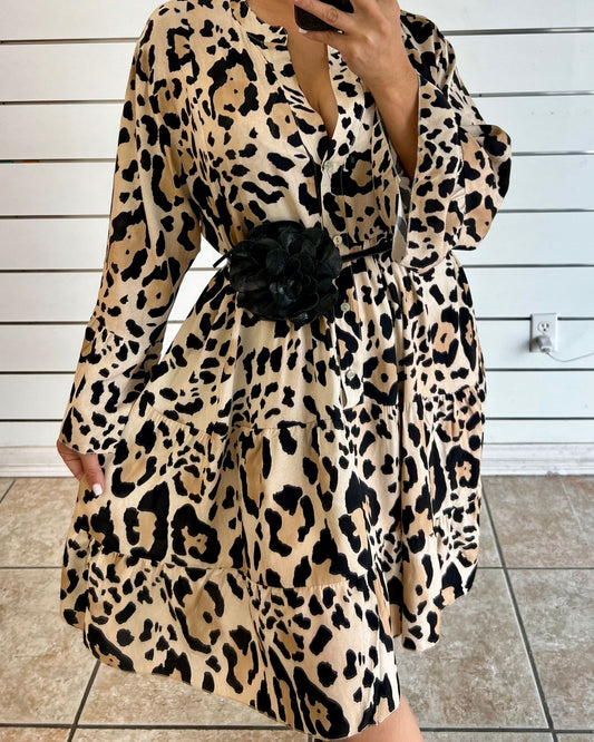 Cheetah dress