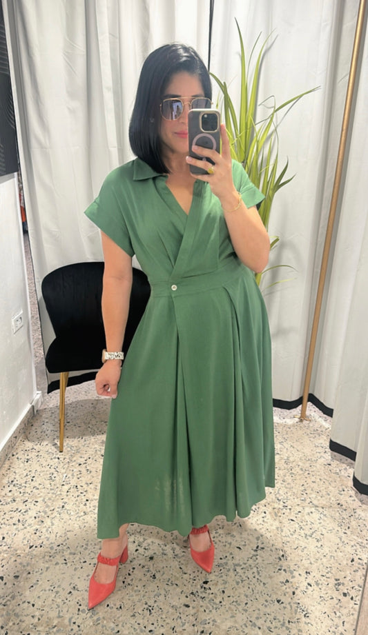 Green dress