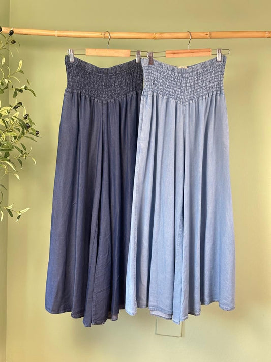 Denim palazzo