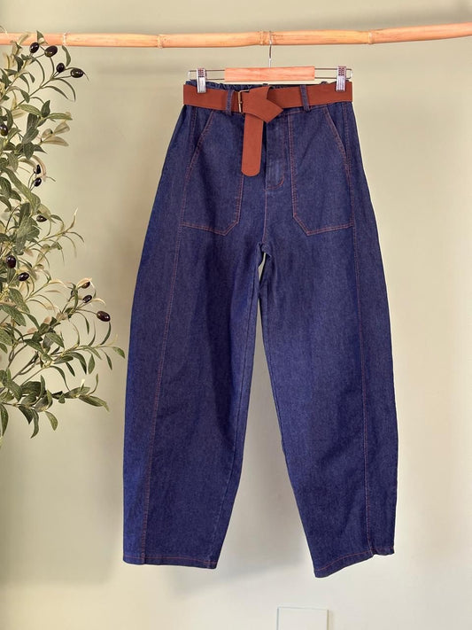 Barrel jean