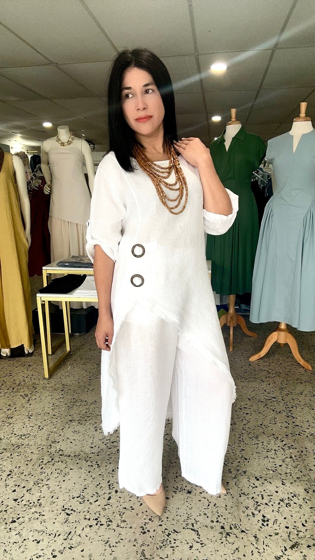 Button linen set