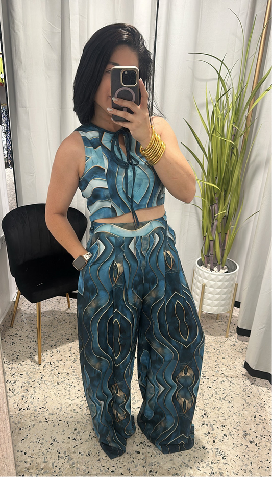 Sea blue set