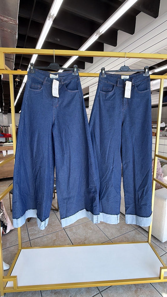 Wide leg Italian pant
