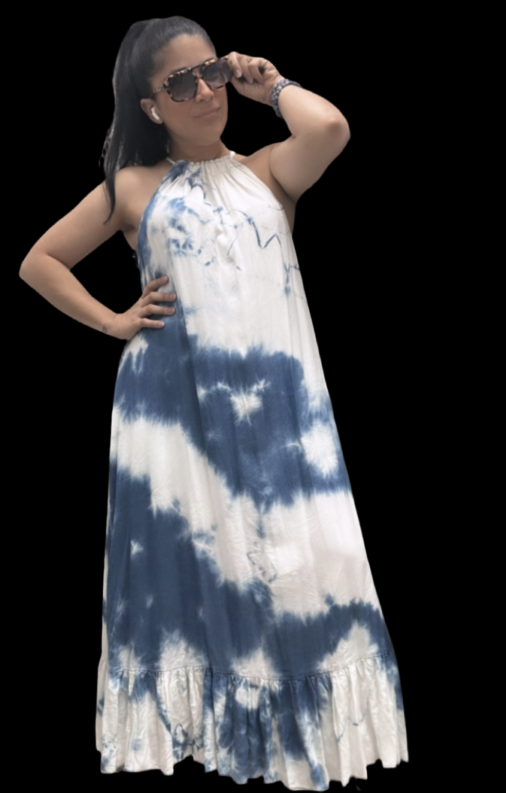 Tie dye maxi