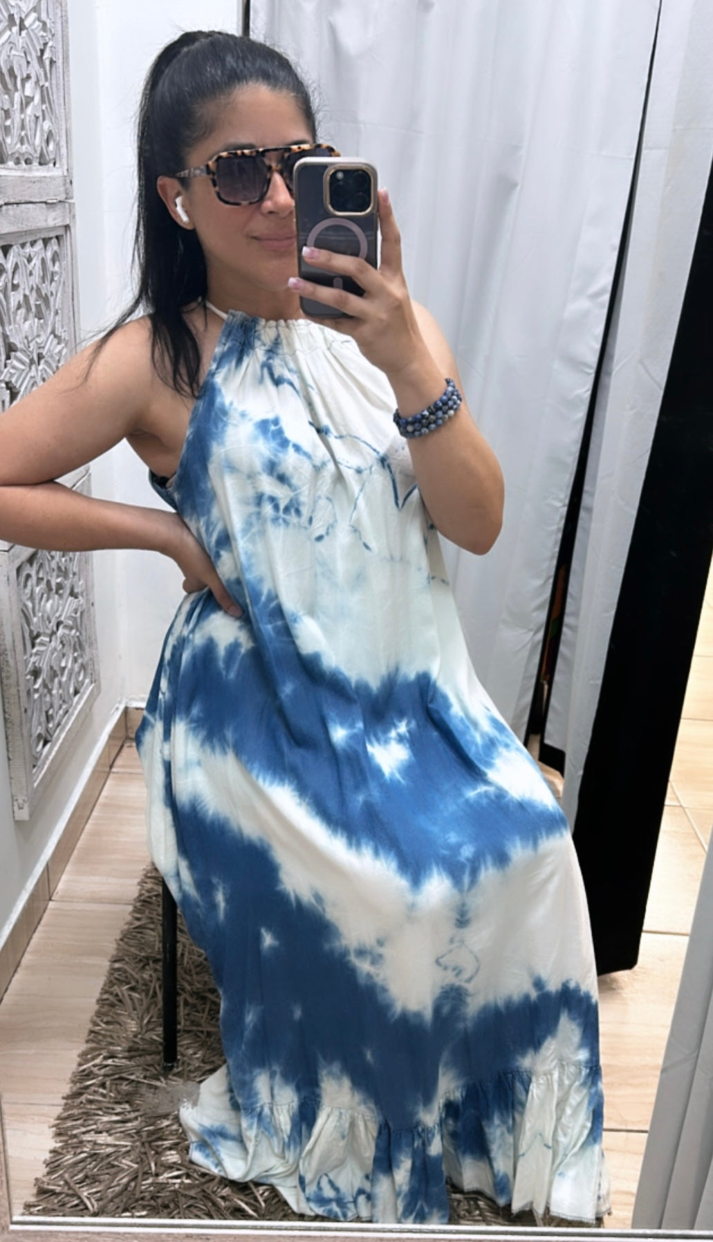 Tie dye maxi