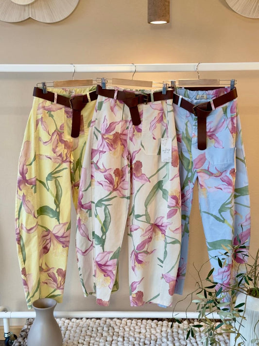 Stamped Barrel Pant