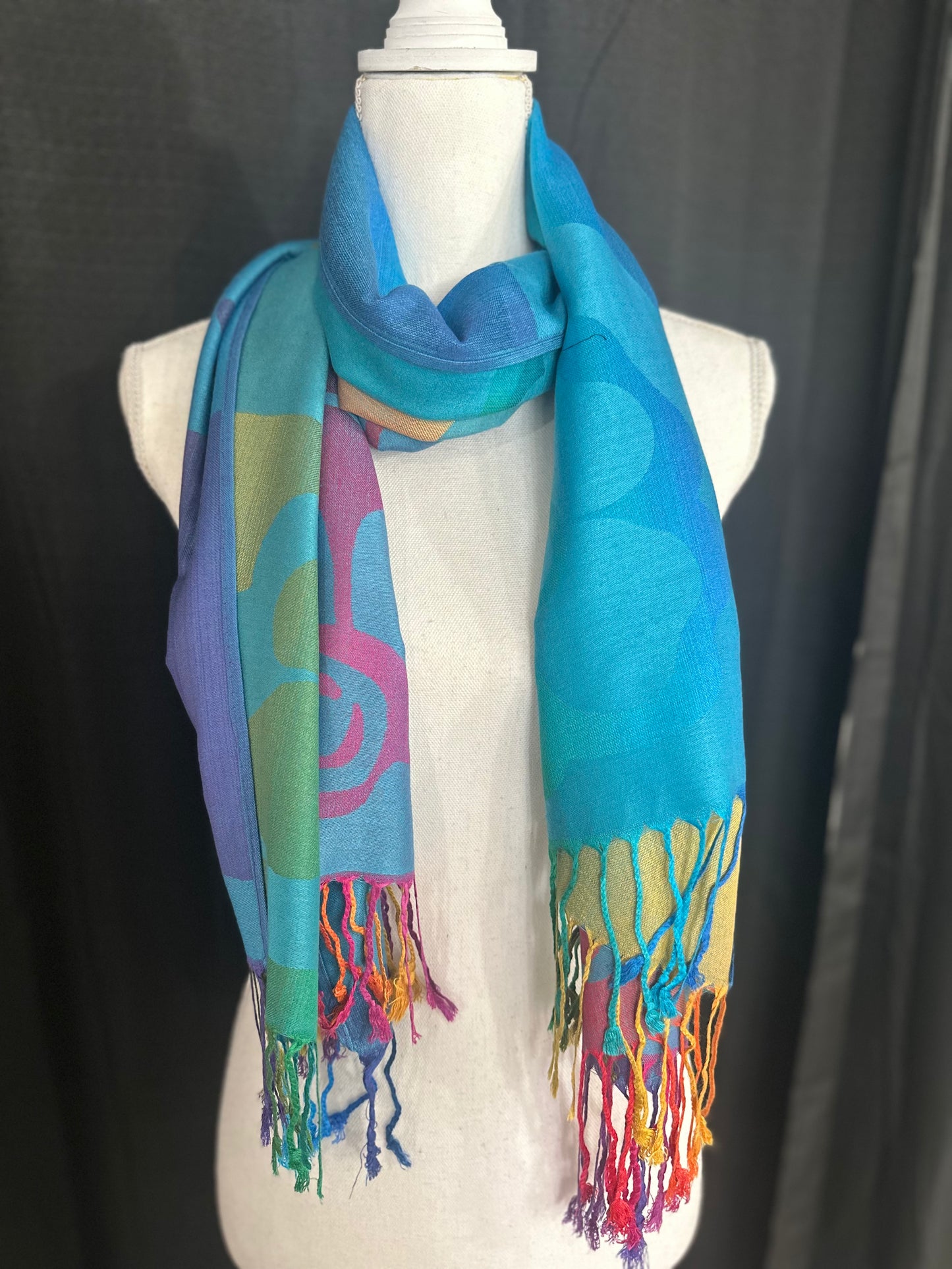 Printed pashminas