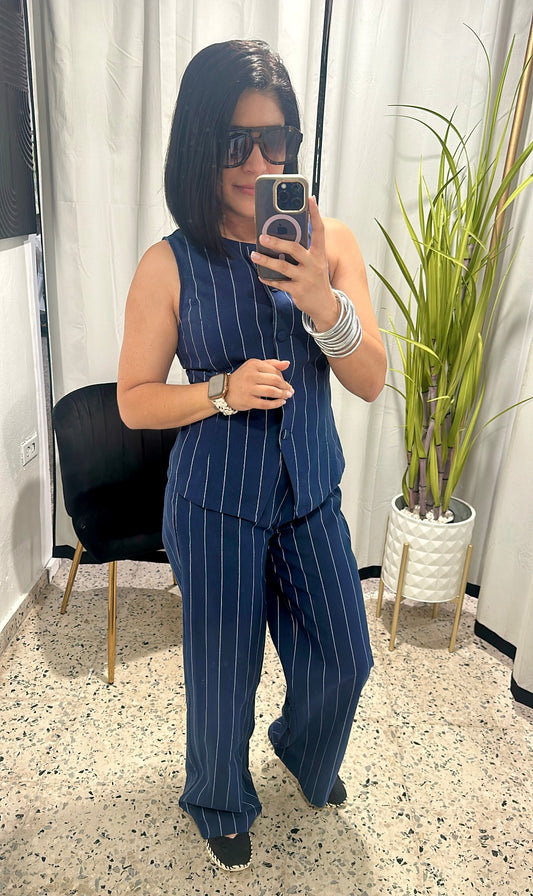 Striped set