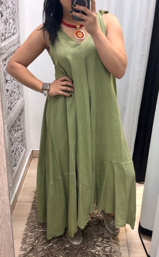 Linen dress