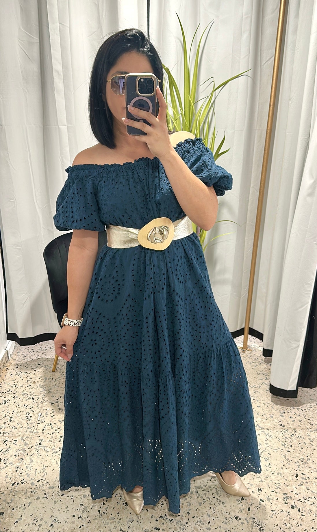Embroidered dress