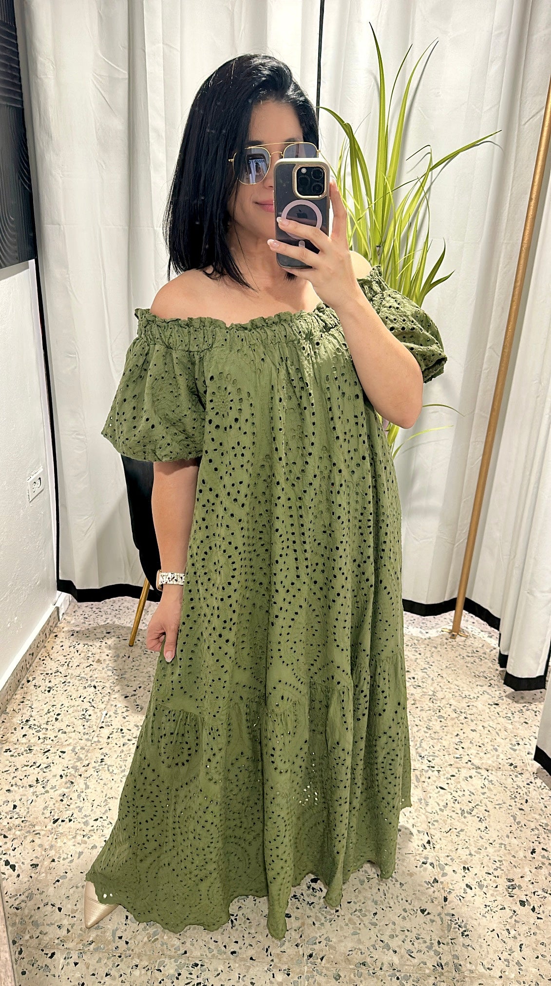 Embroidered dress