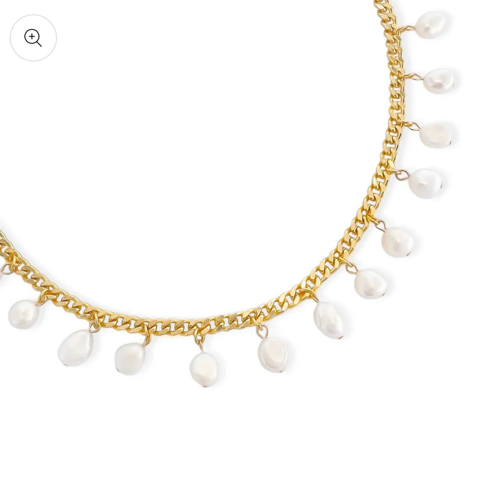 Genuine Pearl Necklace