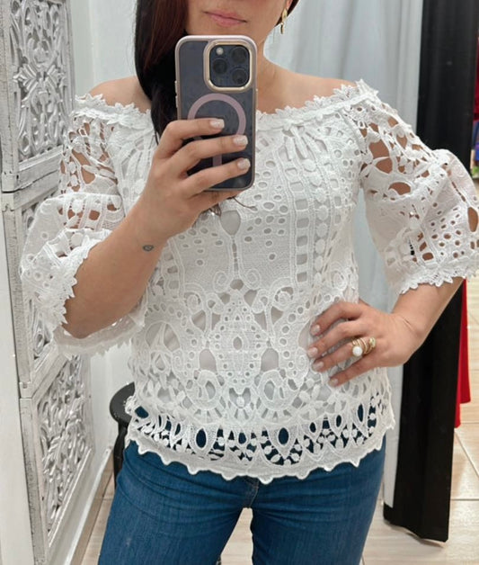 Crochet blouse