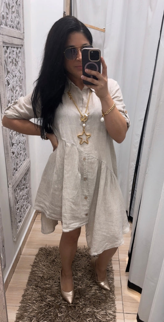 Asymmetrical dress