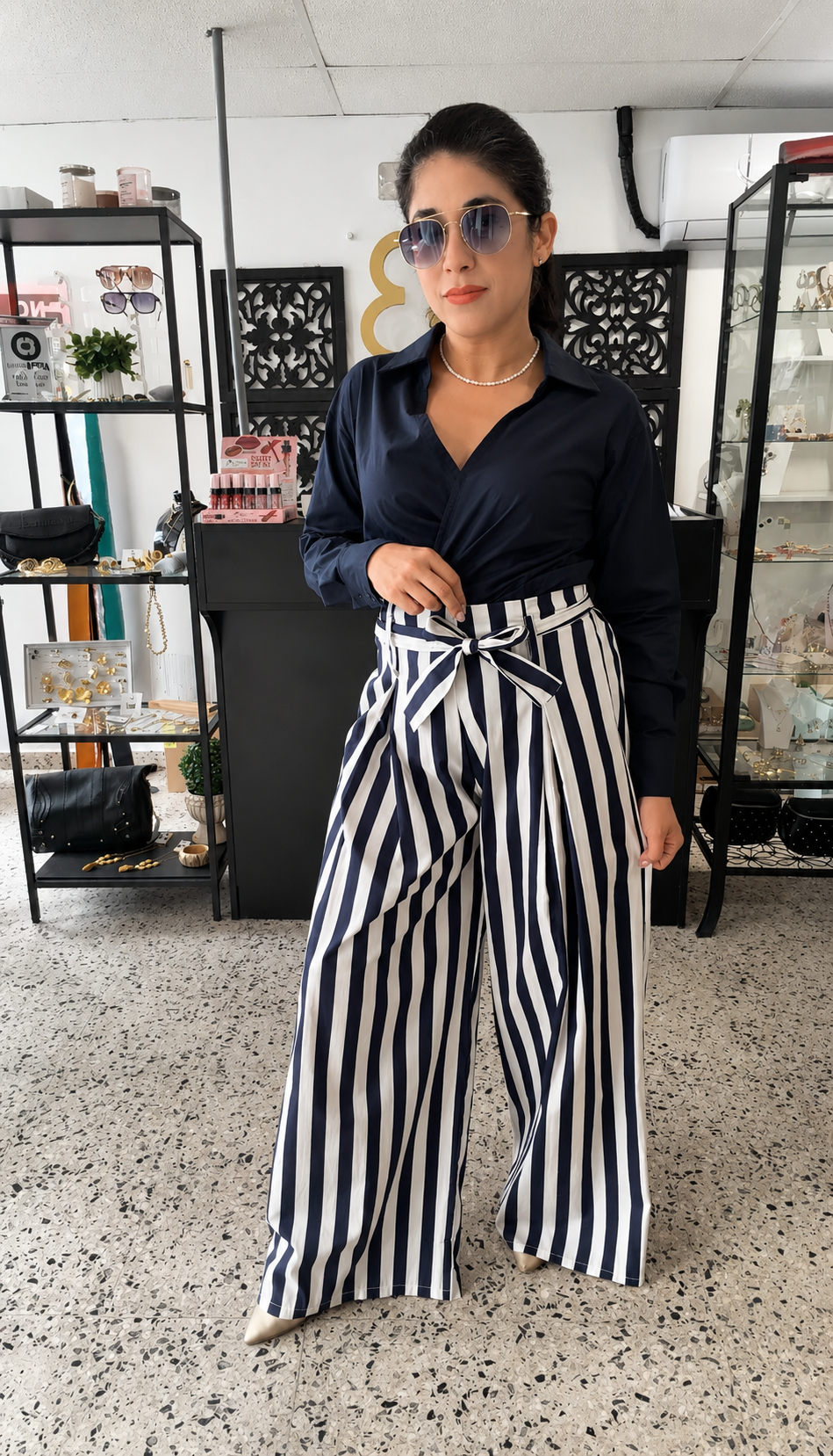 Striped pants