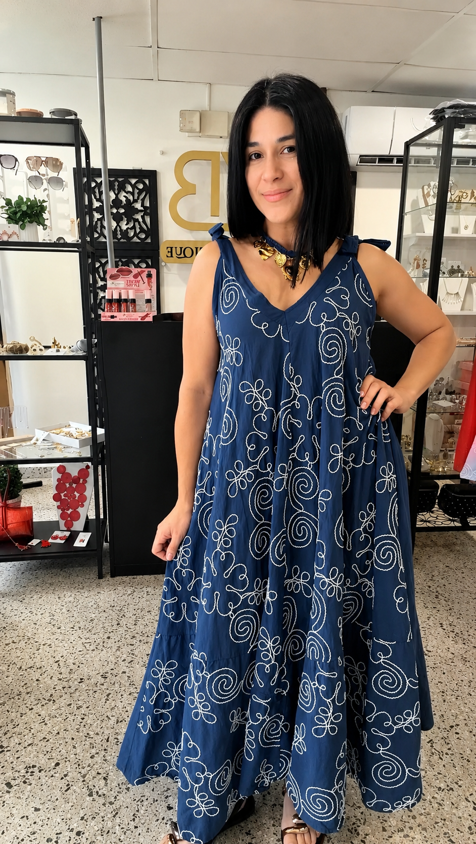 Italian cotton dress
