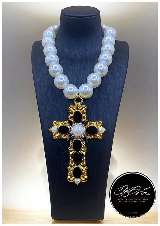 Pearl and cross