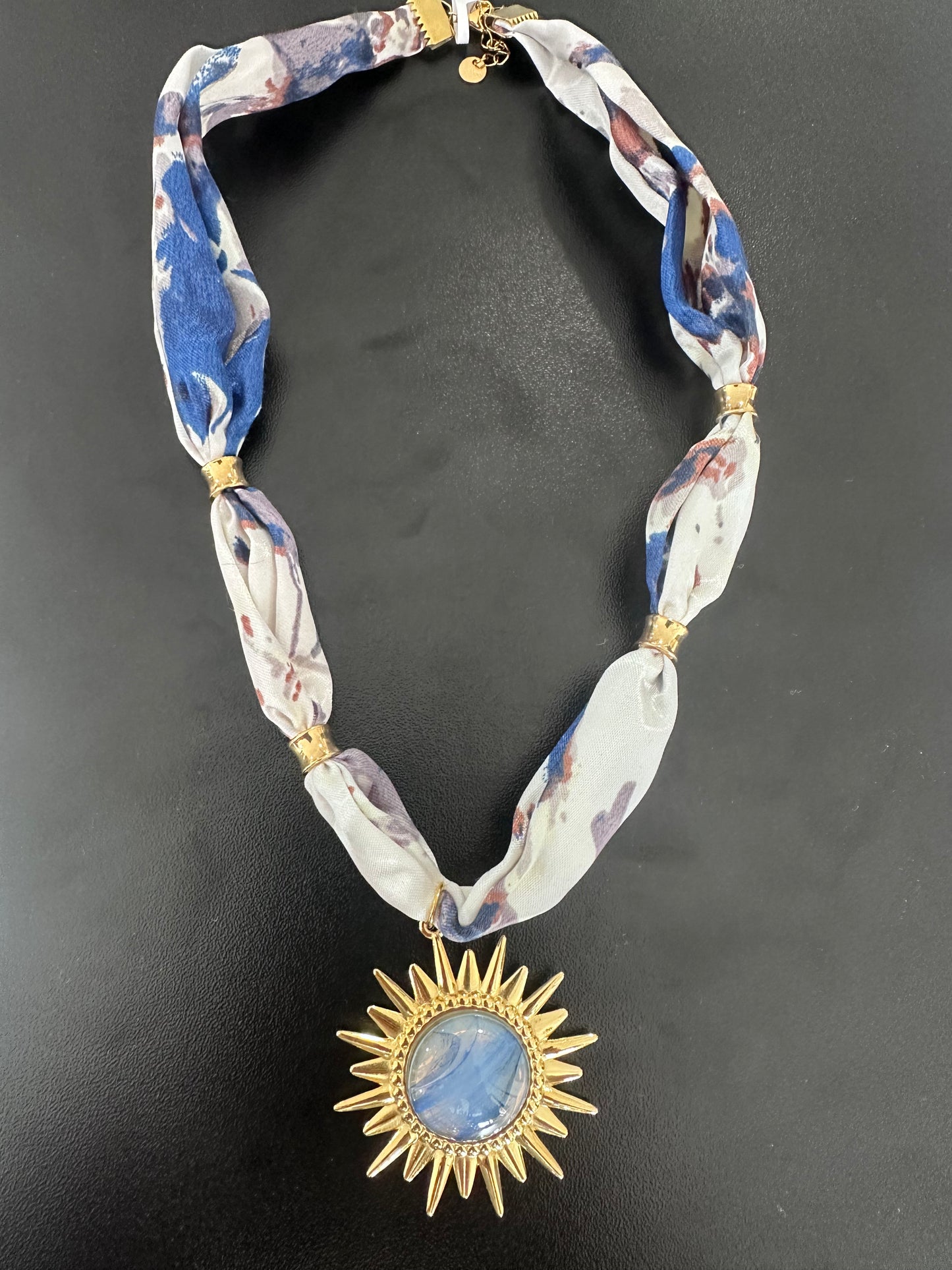Scarf necklace