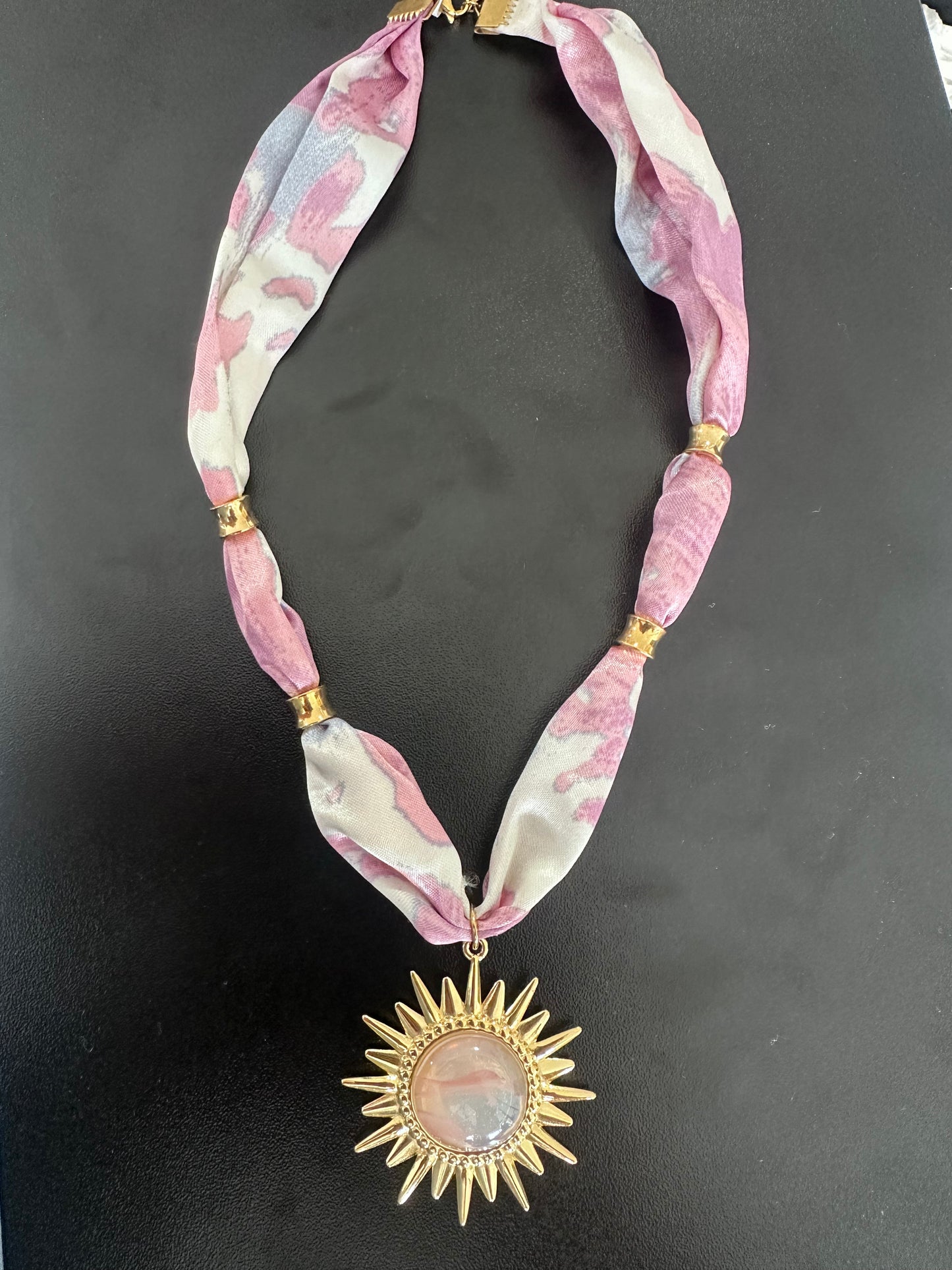 Scarf necklace