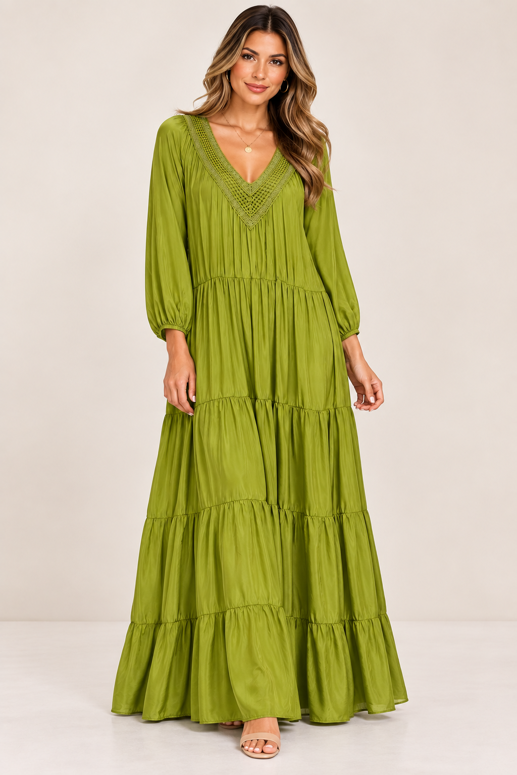 Royal Silk Dress