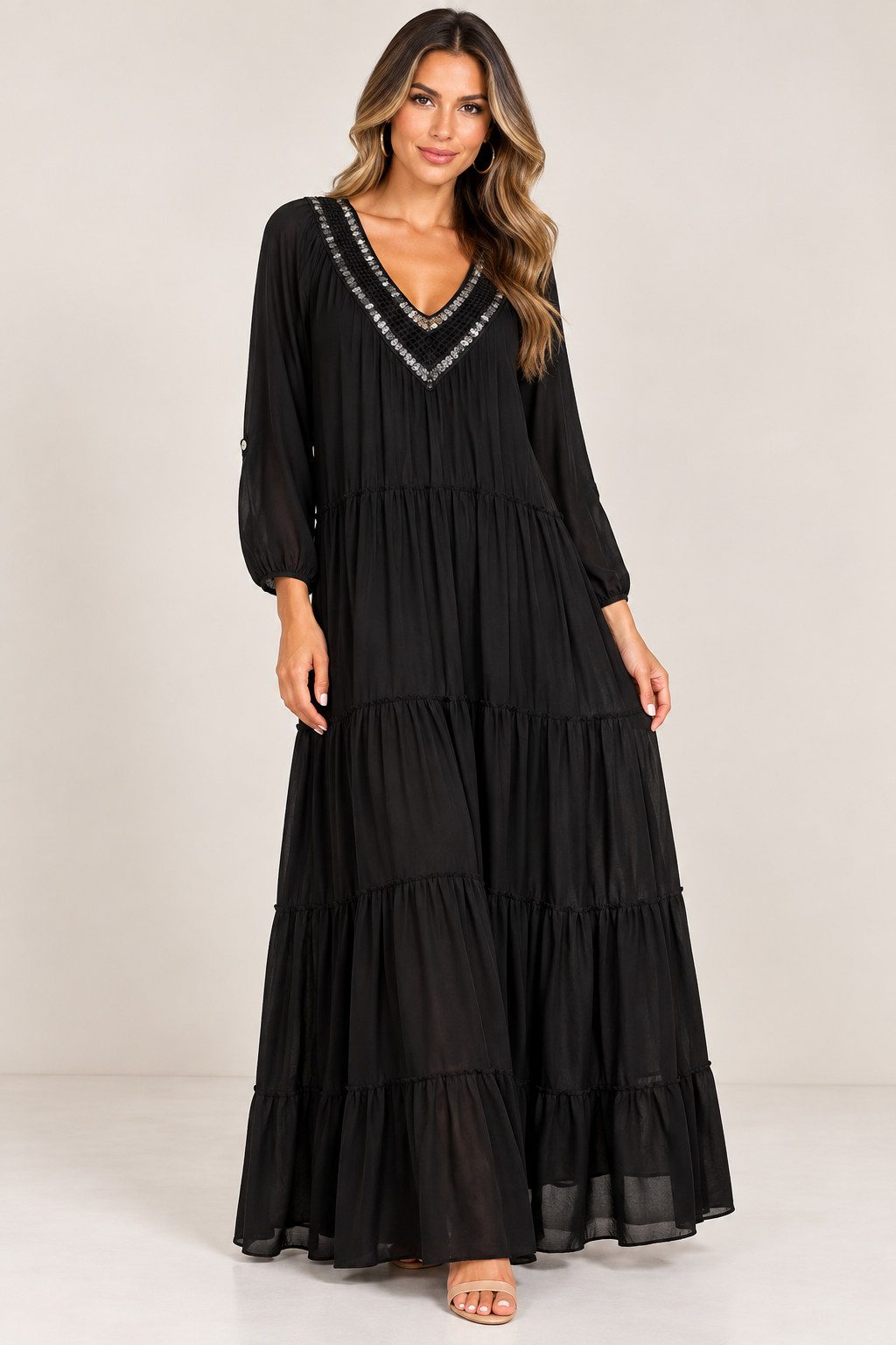 Royal Silk Dress