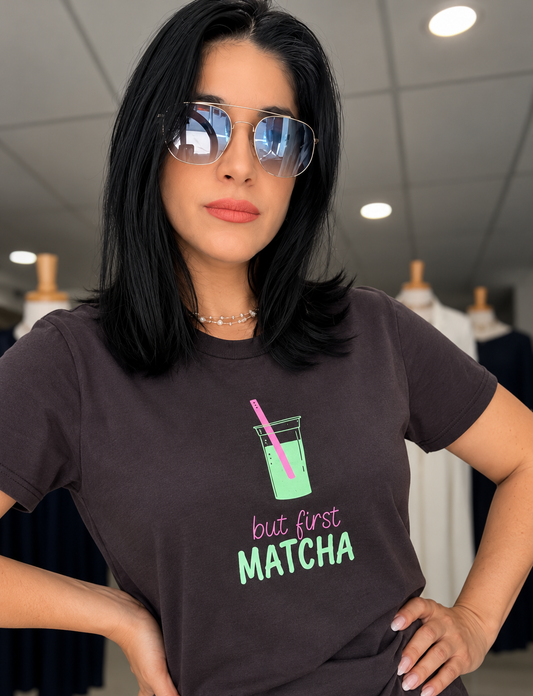 But first matcha