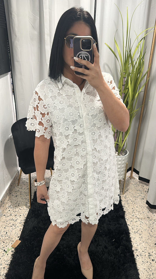 Lady in white