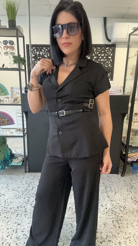 The black set
