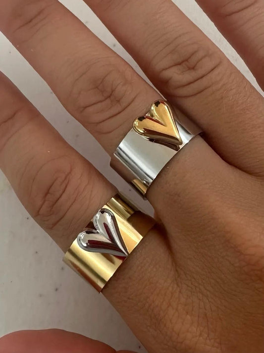 2t heart ring