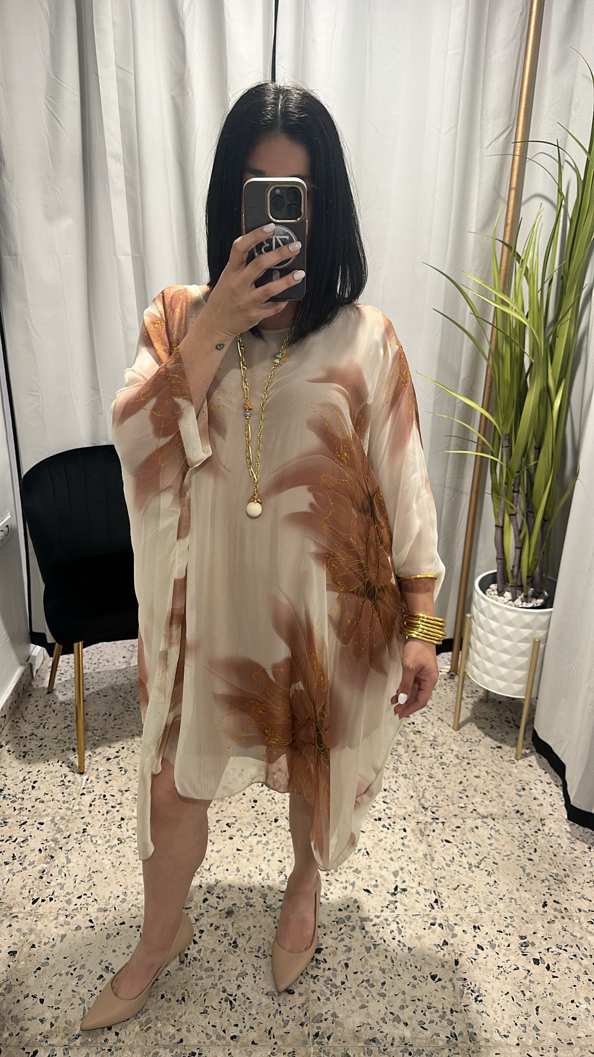 Silk dress