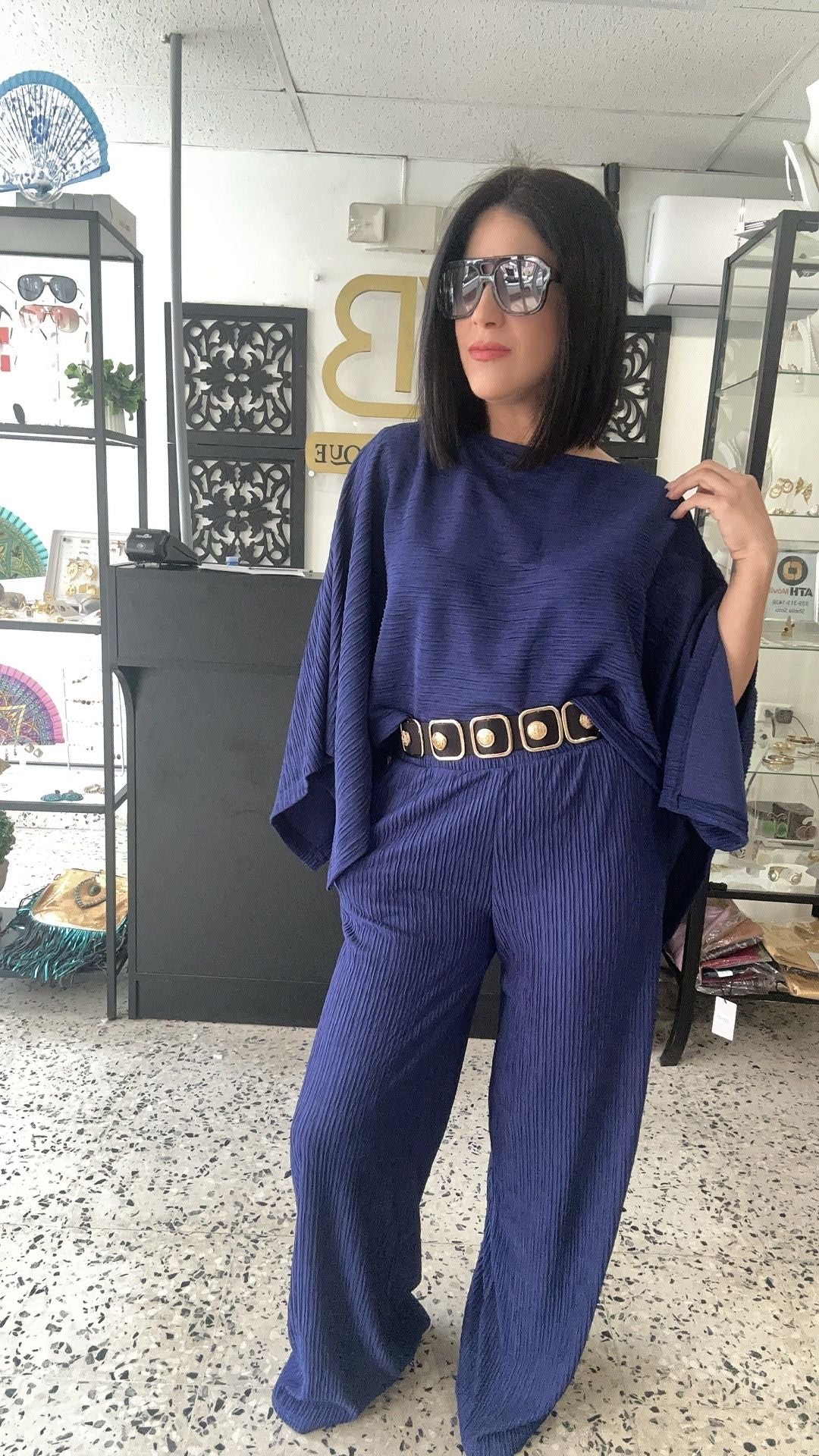 Kate kimono luxury pants set