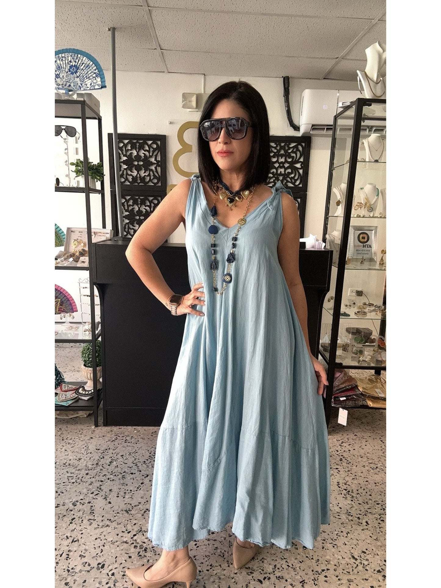 Linen dress