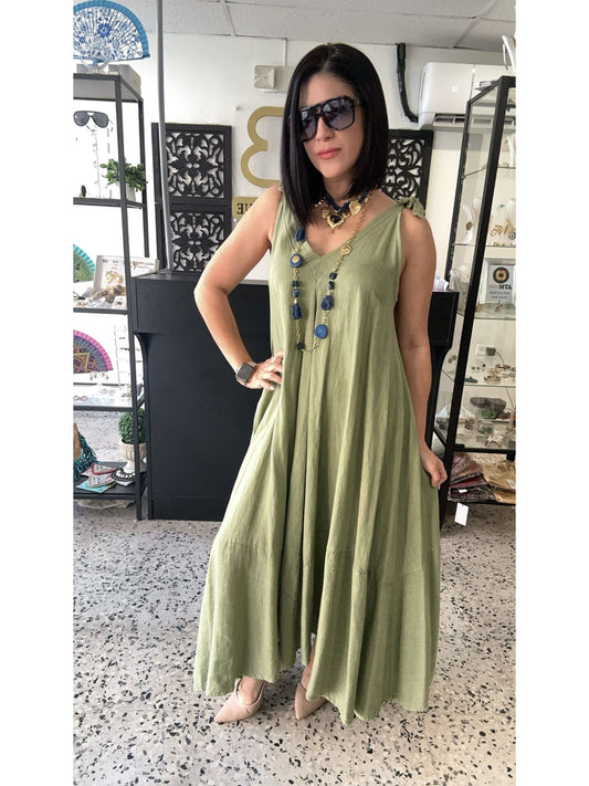Linen dress