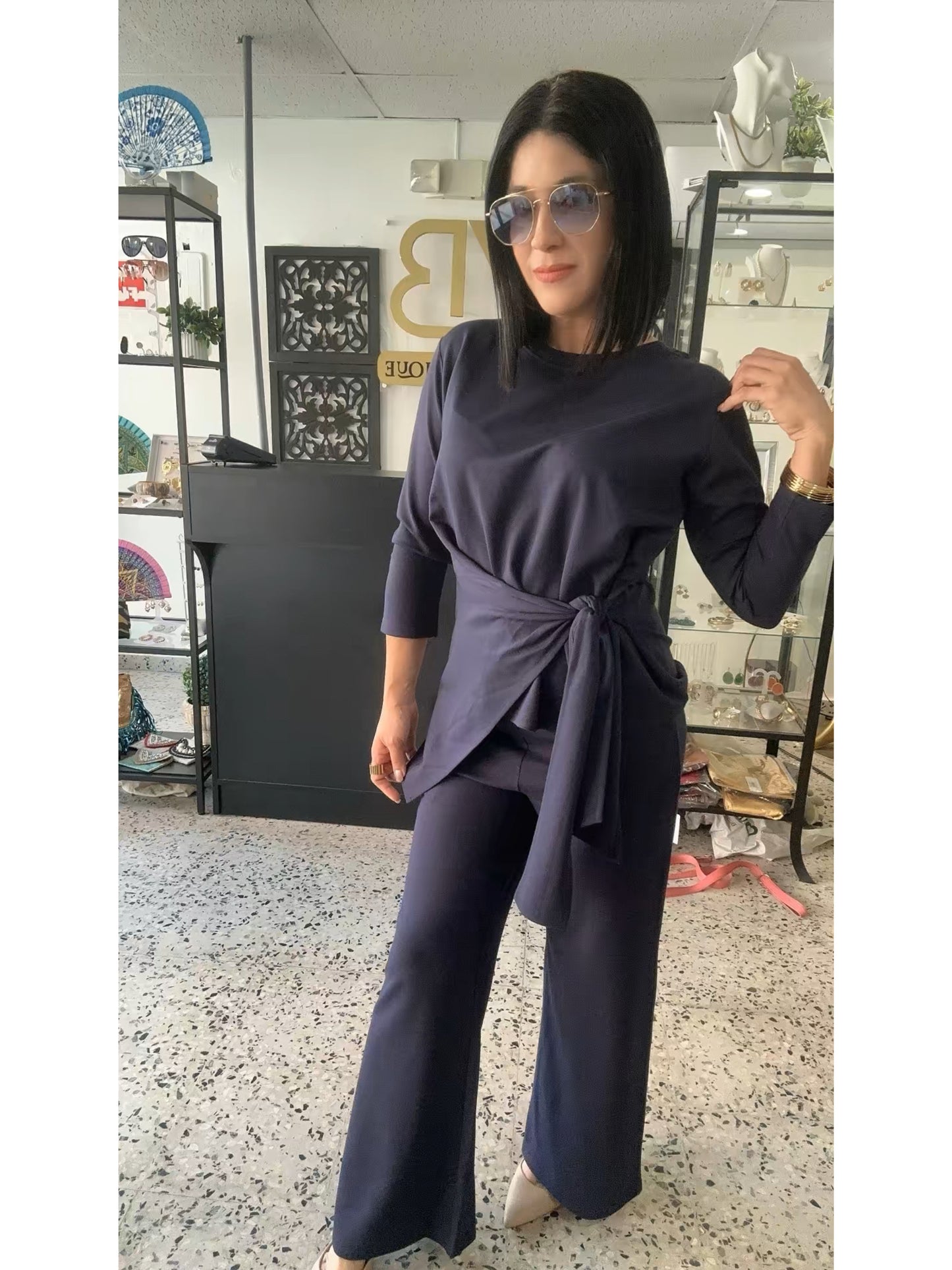 Long sleeves set