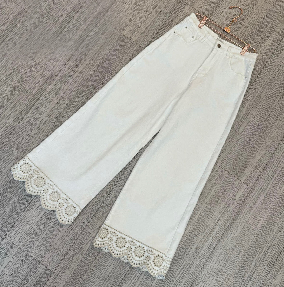 White denim