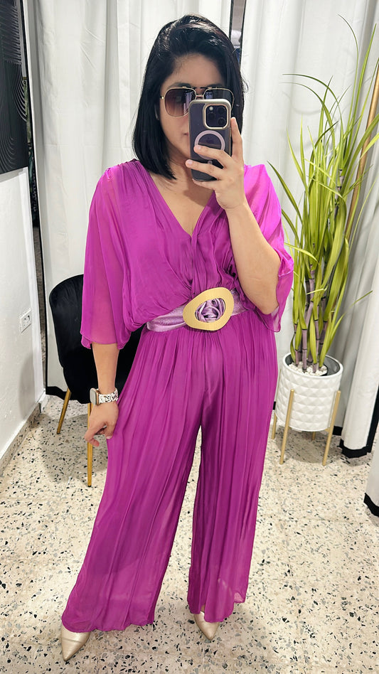 Silk jumpsuit
