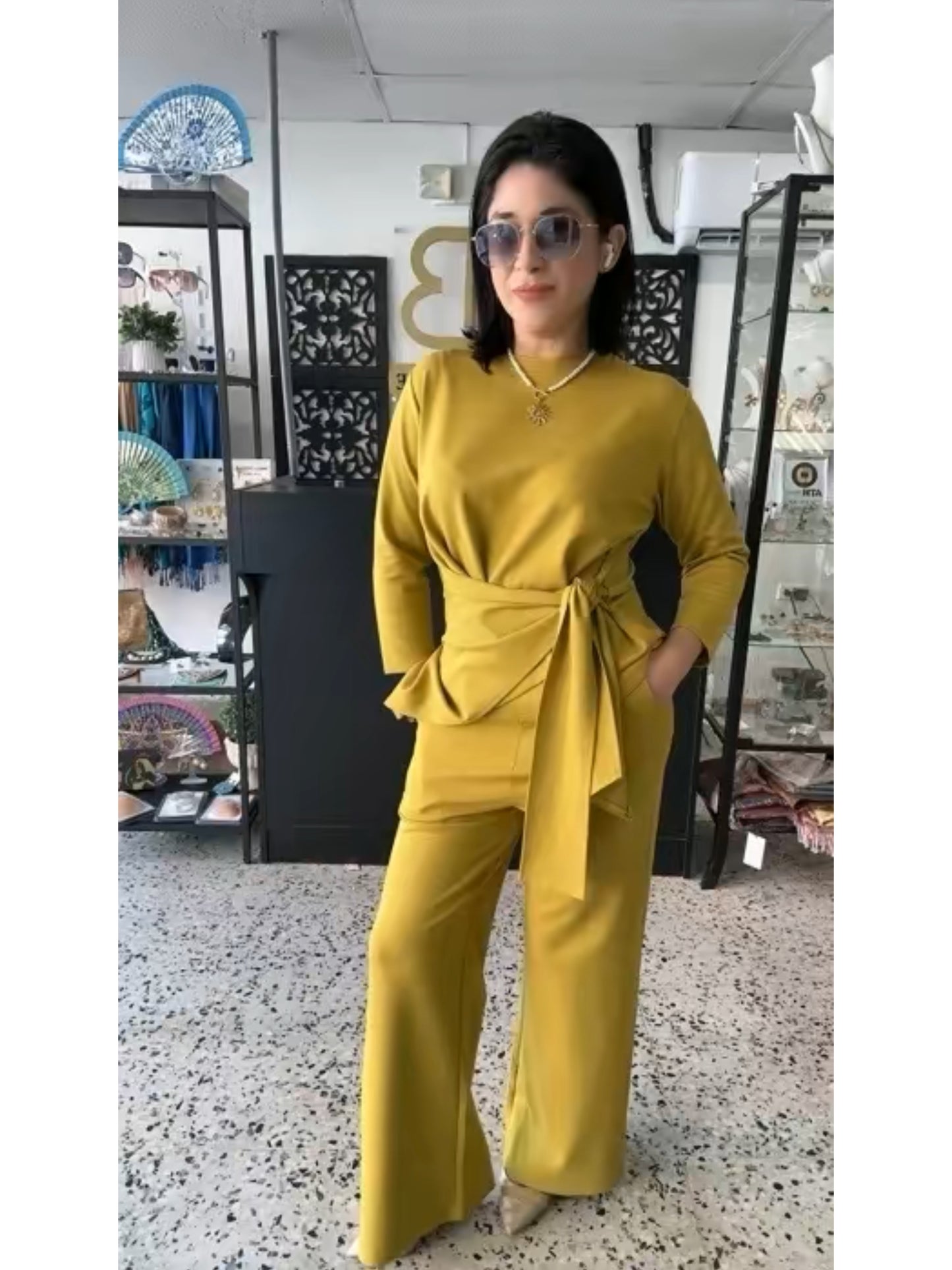 Long sleeves set